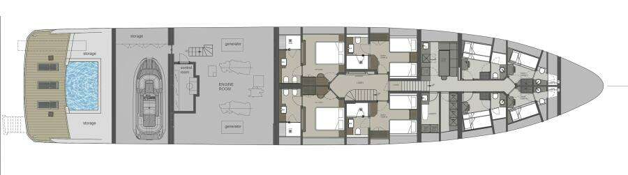 OCEAN KING DUCALE 140 140ft Ocean King Yacht For Sale