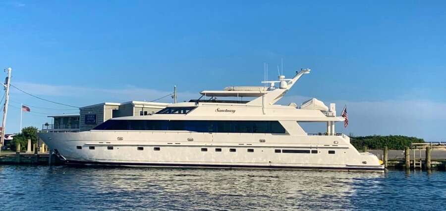SANCTUARY 100ft Hargrave Yacht For Sale
