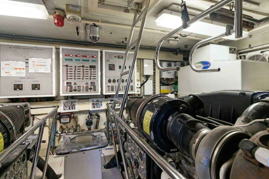 Engine Room Forward  
