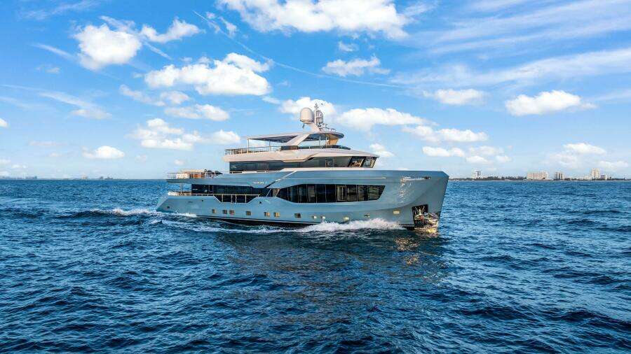 EVELYN P 121ft Numarine Yacht For Sale