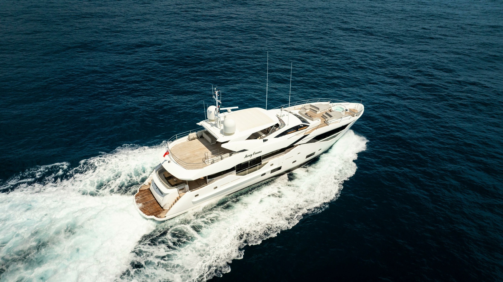 MERCY OCEANS 115ft Sunseeker Yacht For Sale