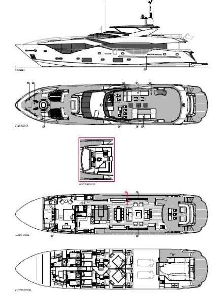 MERCY OCEANS 115ft Sunseeker Yacht For Sale