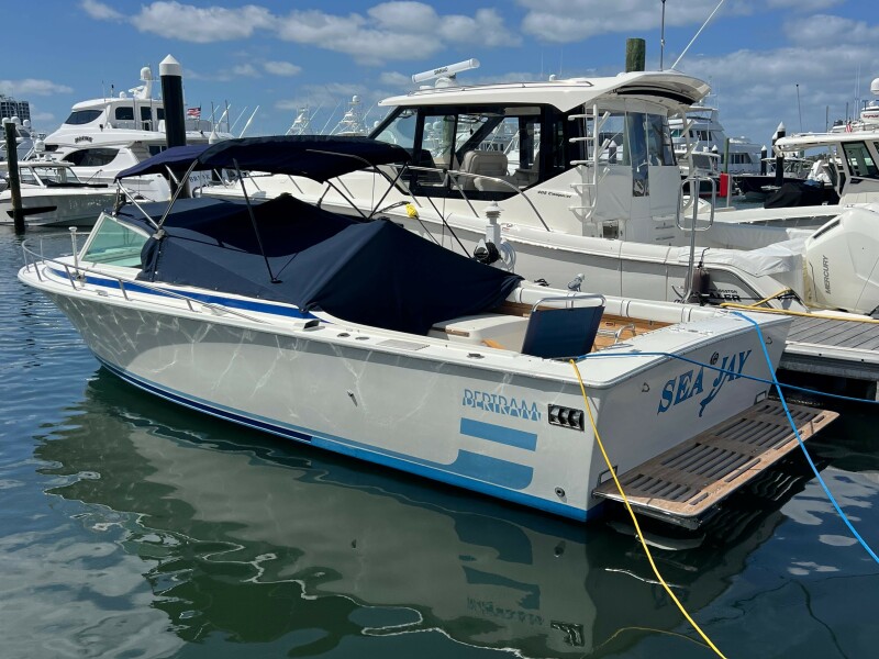 1984 Bertram 26 Express Moppie