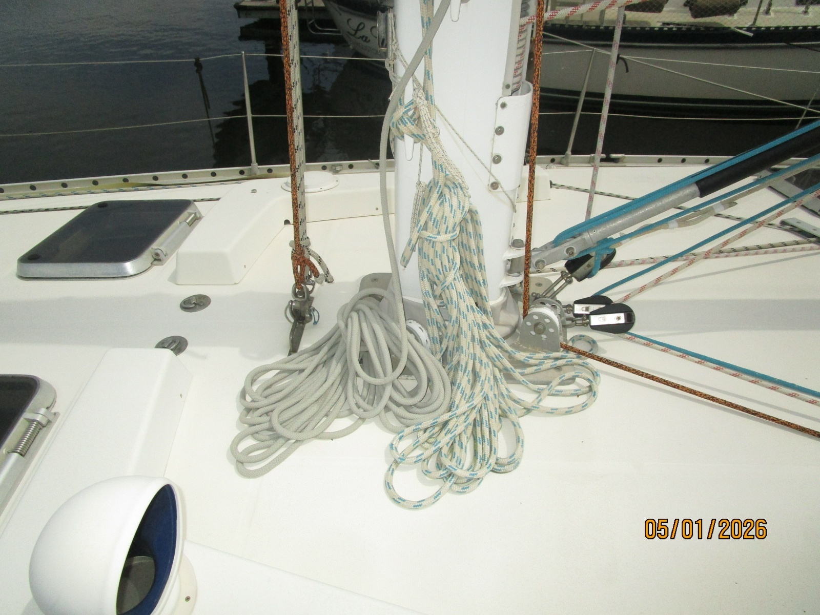 50' Beneteau mast base1