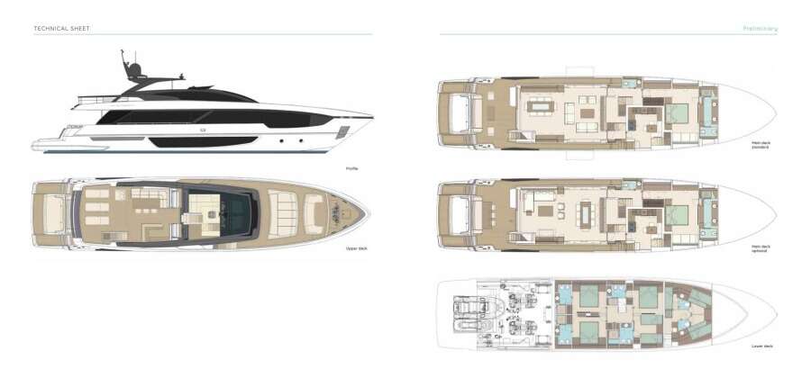 STILE DI VITA 102ft Riva Yacht For Sale