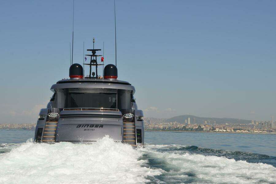 GINGER 116ft Pershing Yacht For Sale