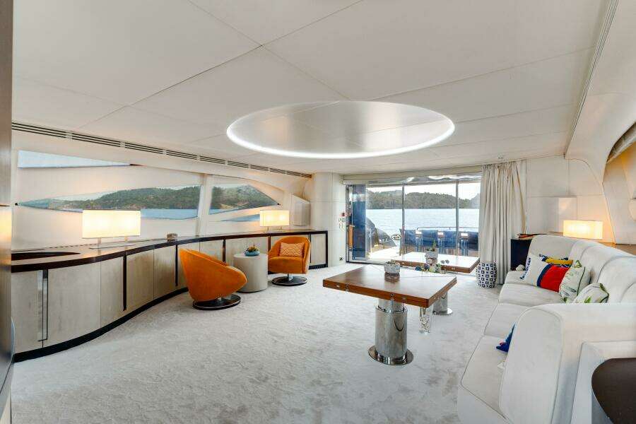 GINGER 116ft Pershing Yacht For Sale
