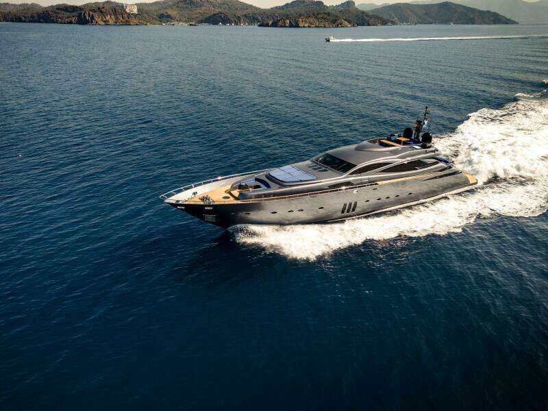GINGER 116ft Pershing Yacht For Sale