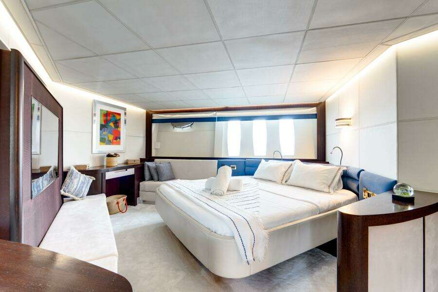 GINGER 116ft Pershing Yacht For Sale
