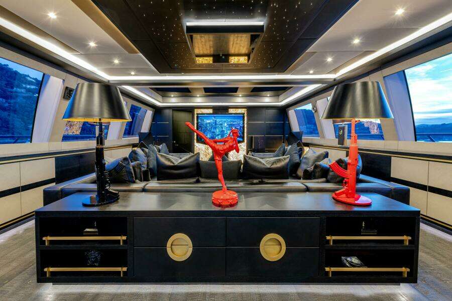 BLACK LEGEND 163ft Overmarine Yacht For Sale