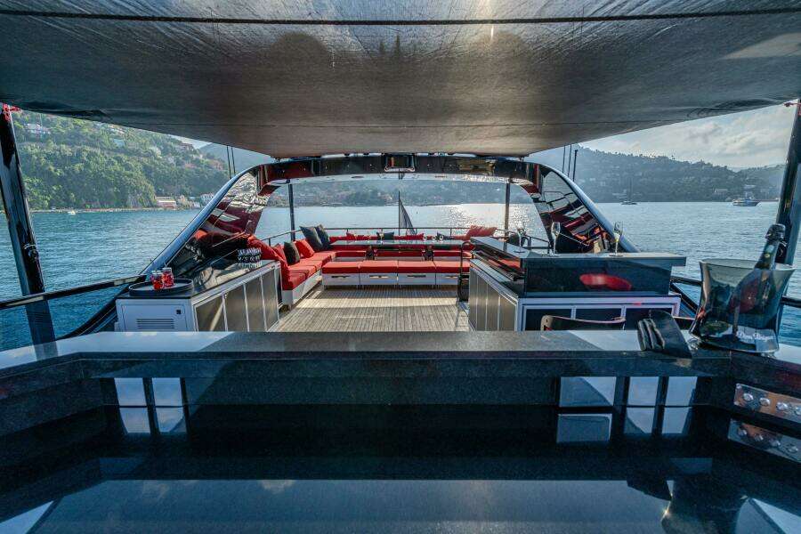 BLACK LEGEND 163ft Overmarine Yacht For Sale