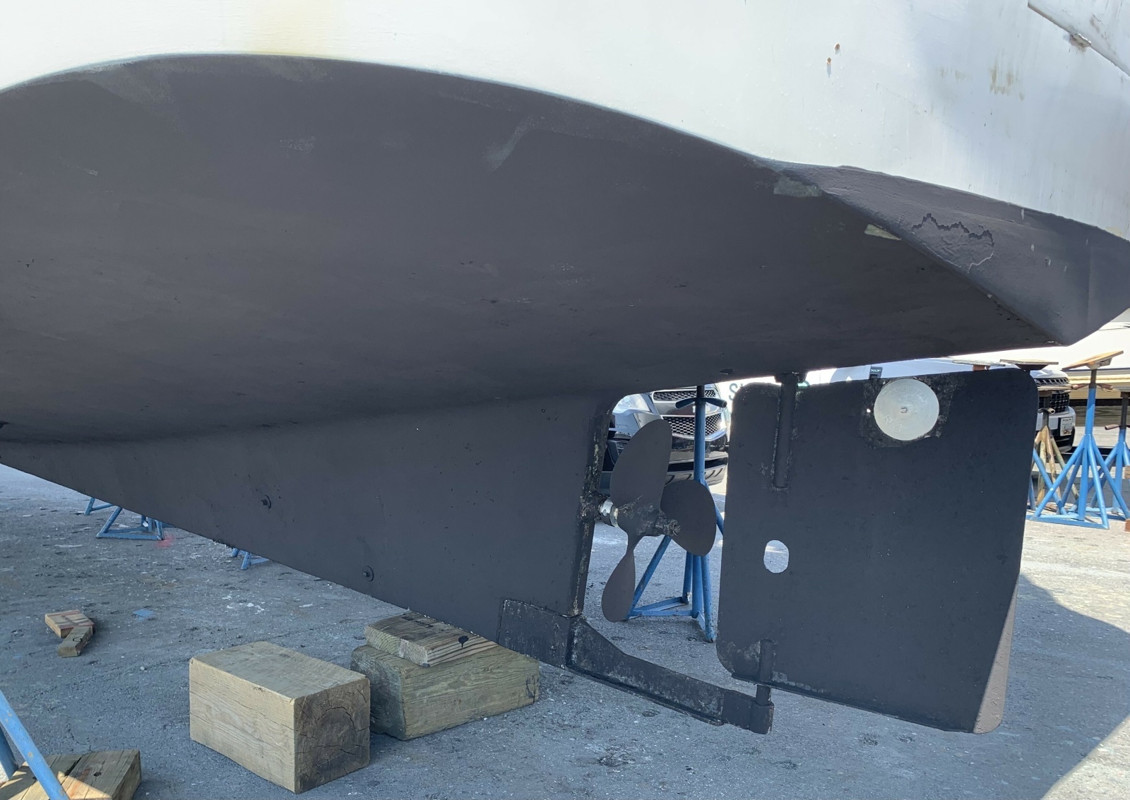 36' Kadey-Krogen running gear2