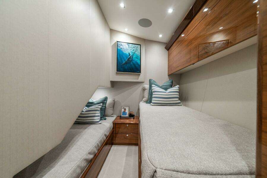 64 Viking Convertible Guest Stateroom