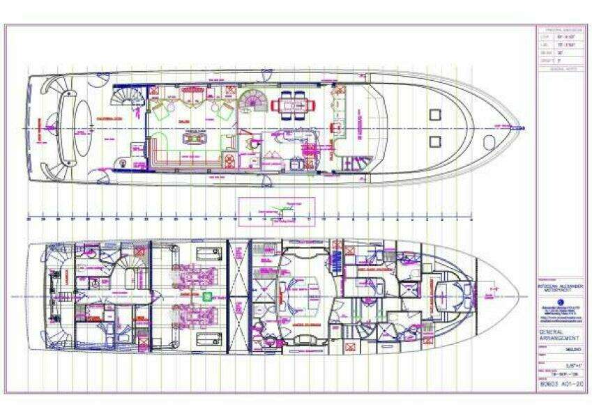 ESTANCIA 80ft Ocean Alexander Yacht For Sale