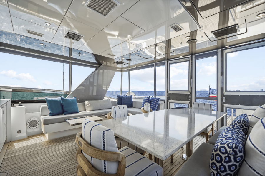 91ft Hatteras Yacht For Sale