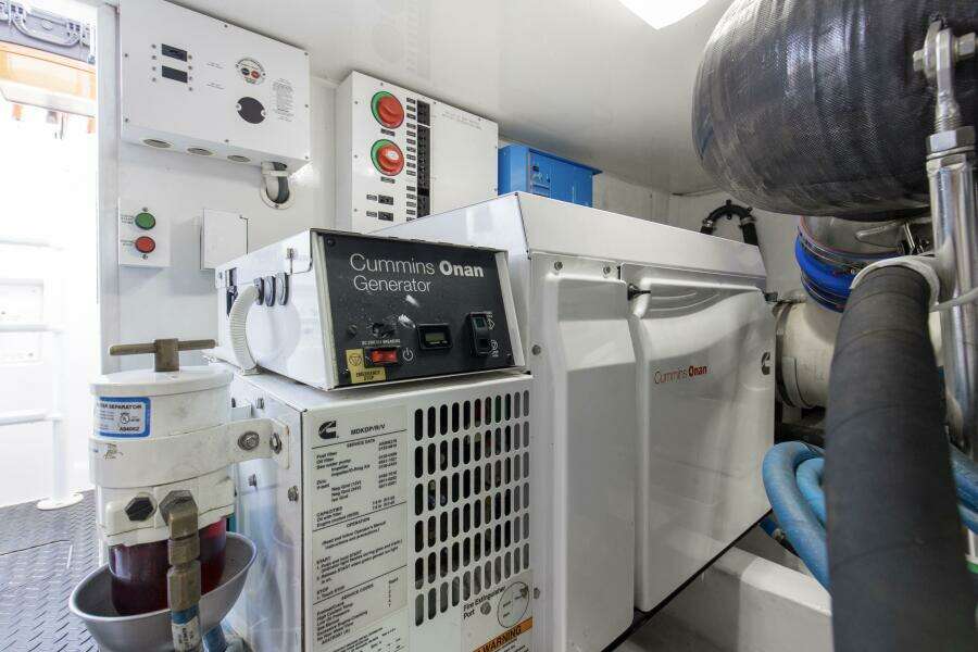 2017 48 Viking Convertible _Reel Petty_ Engine Room (3)