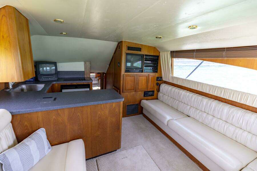 2002 Luhrs 40 Convertible- Trigger Happy- Galley 