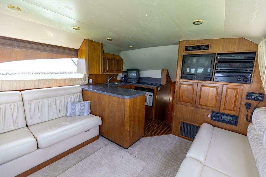 2002 Luhrs 40 Convertible- Trigger Happy- Galley 