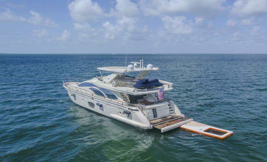 Thinks It s His Too 75ft Azimut Yacht For Sale