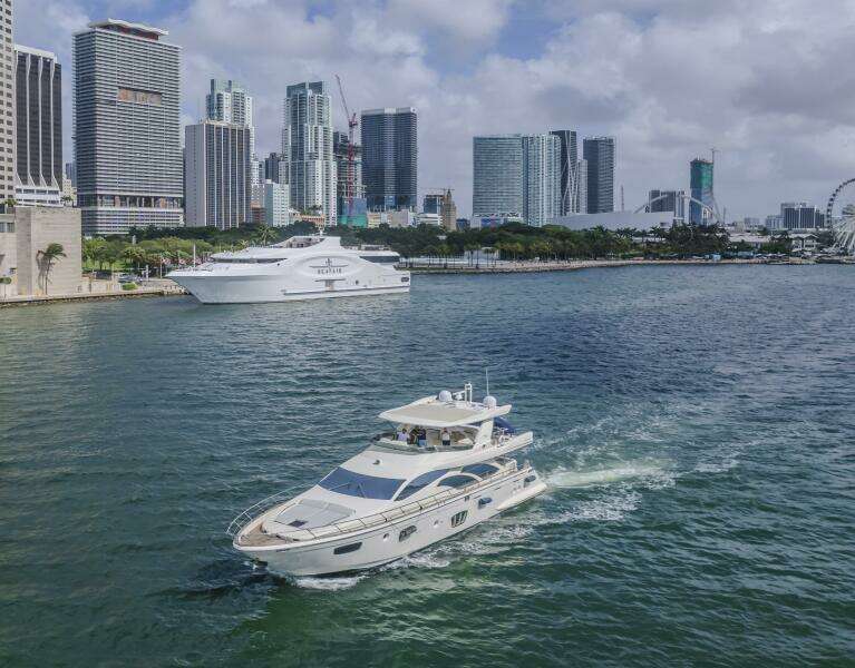 Thinks It s His Too 75ft Azimut Yacht For Sale