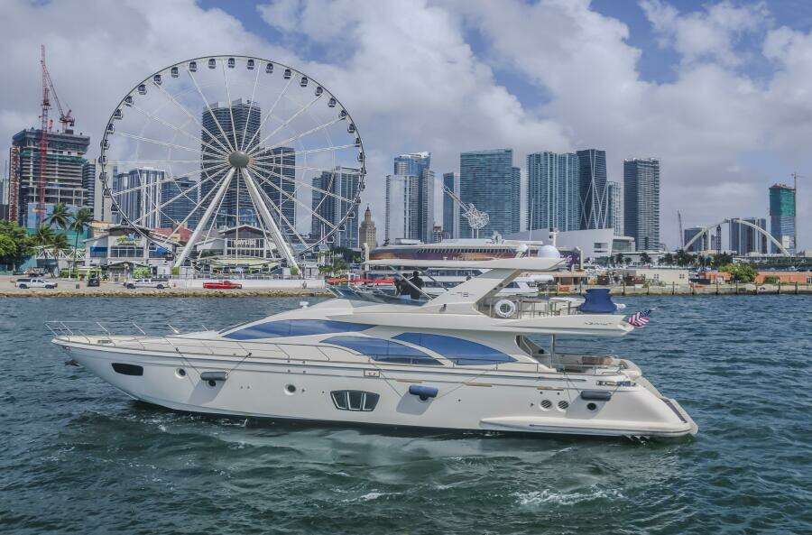 Thinks It s His Too 75ft Azimut Yacht For Sale