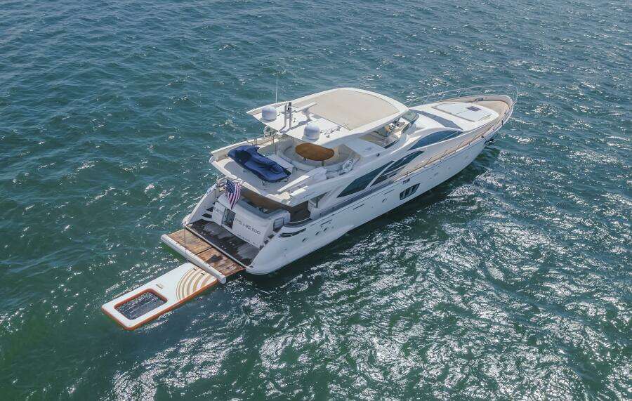 Thinks It s His Too 75ft Azimut Yacht For Sale