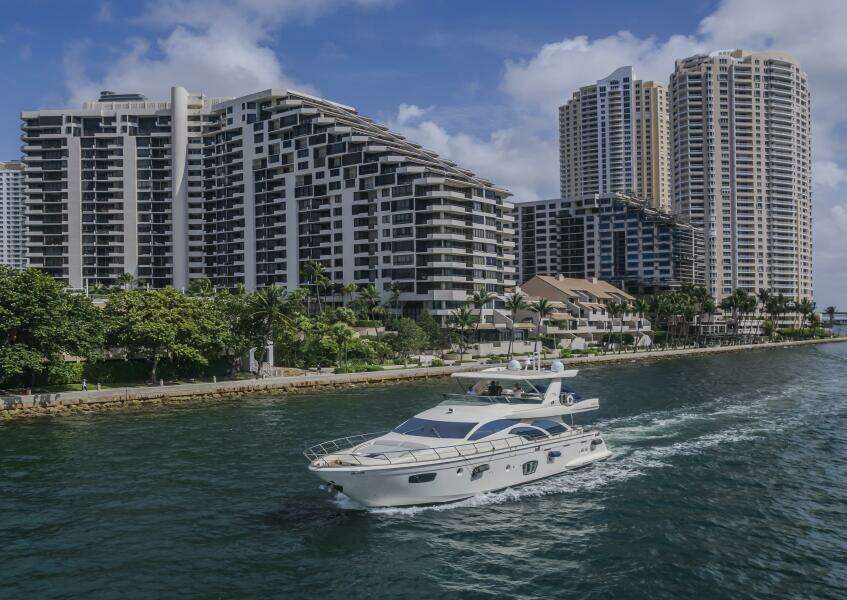 Thinks It s His Too 75ft Azimut Yacht For Sale