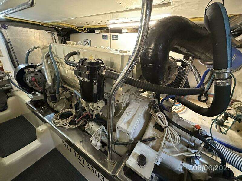 54' Pama starboard main engine2