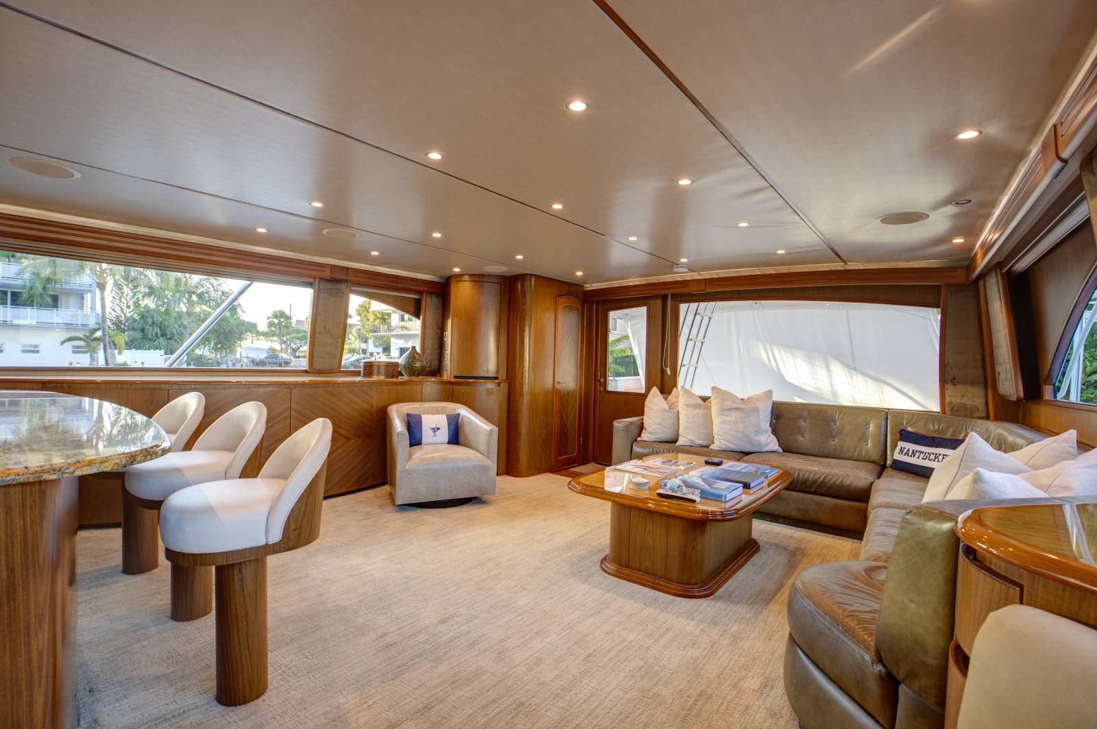 Viking 82 - Done Deal - Salon and Galley