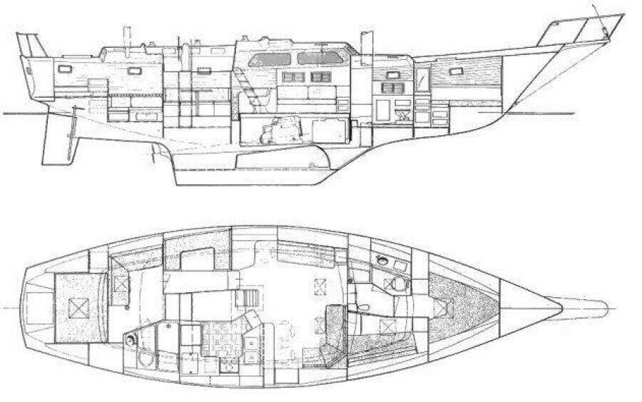 Anodyne 52ft Irwin Yacht For Sale