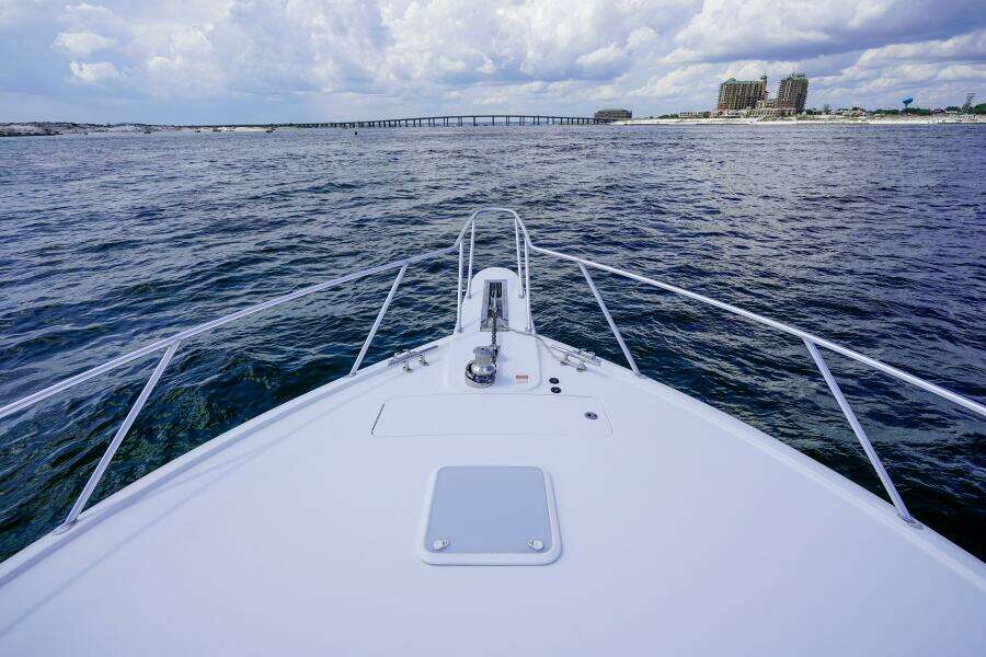 2016 Viking 52 Sport Tower- CONTAGIOUS HABIT- Bow