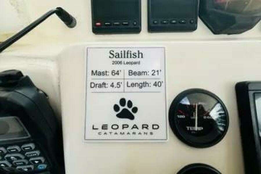 Sailfish 40ft Leopard Yacht For Sale