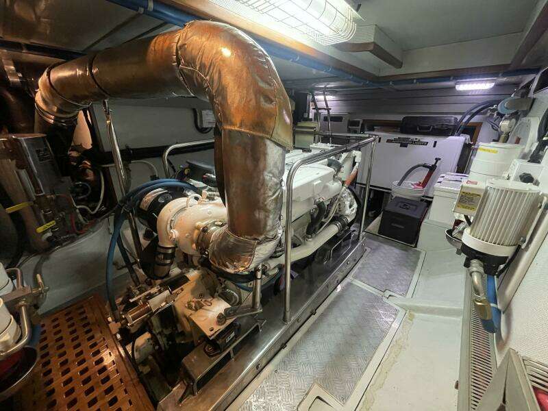Engine room Aft