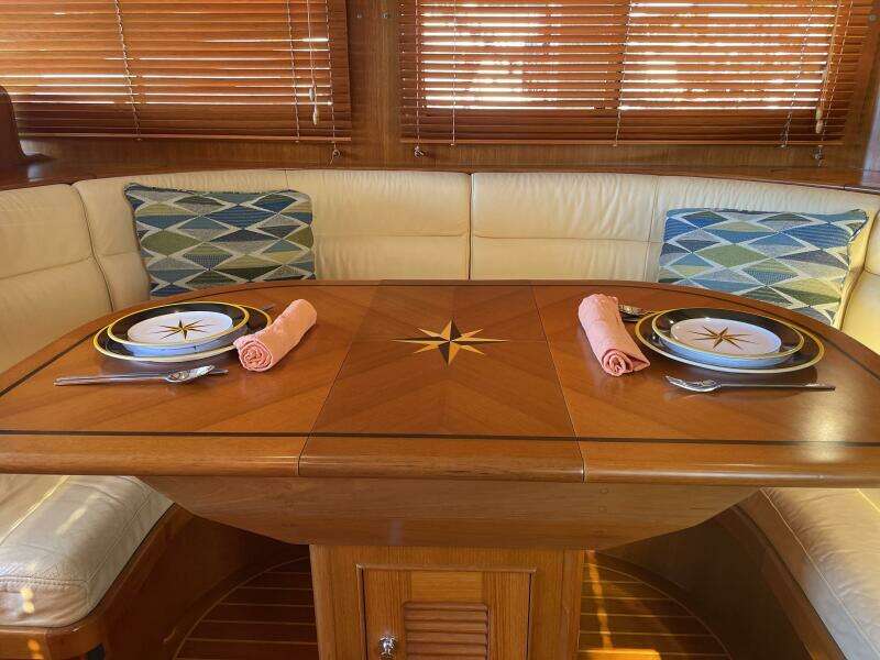 Dinette with leaf installed