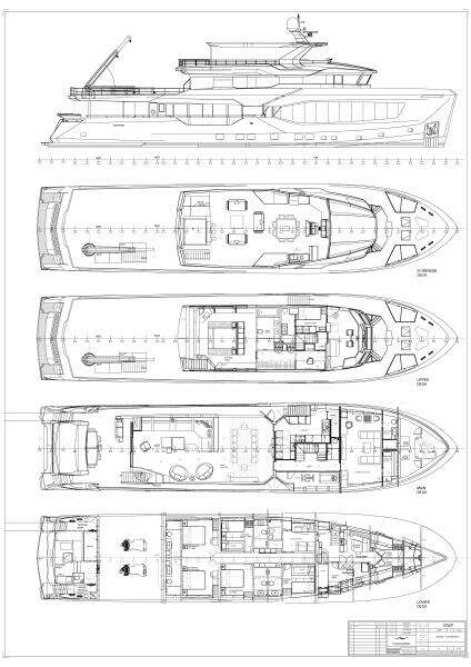 OSCAR 121ft Numarine Yacht For Sale