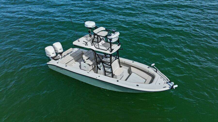 2017 Young Boats 27 - Profile Ariel 3/4 Starboard