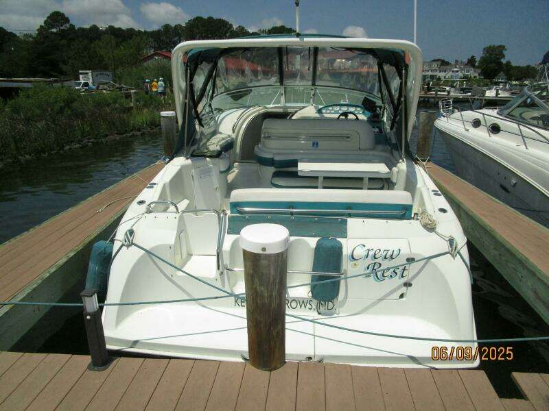31' Silverton aft profile