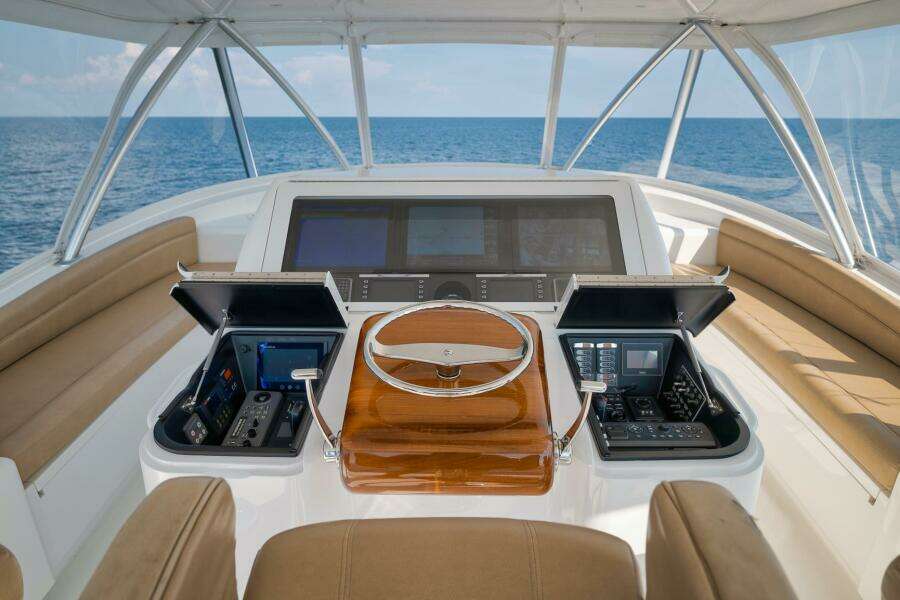 2019 Viking 68 Convertible- GYS TRADE- Helm