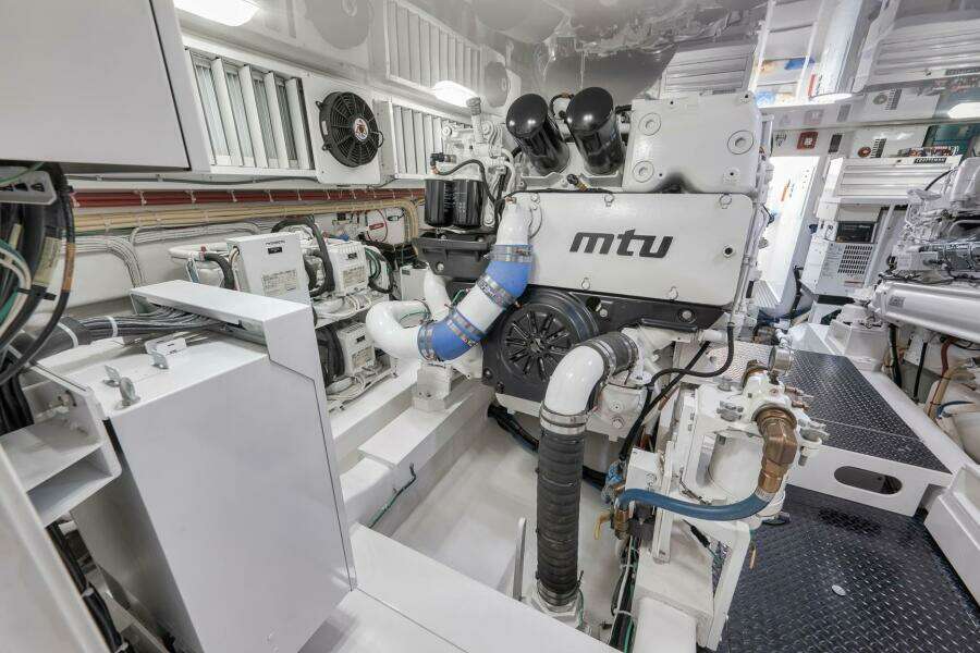 2019 Viking 68 Convertible- GYS TRADE- Engine Room
