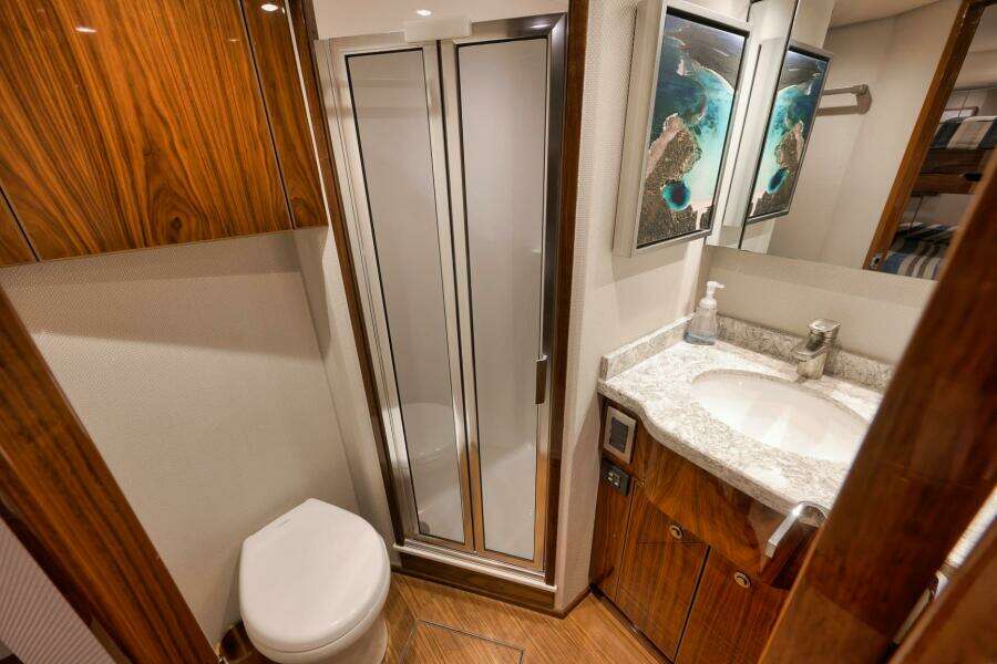 2019 Viking 68 Convertible- GYS TRADE- Crew Stateroom Head