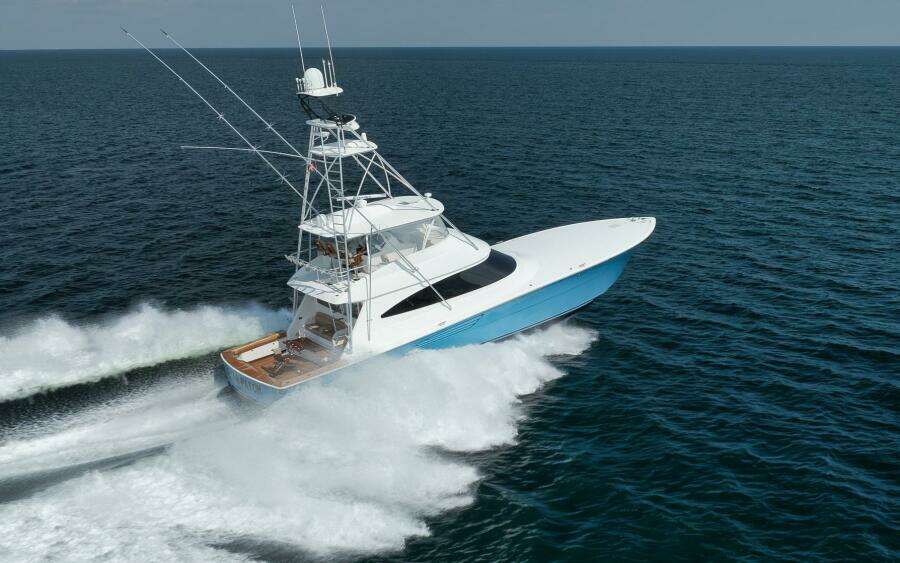 2019 Viking 68 Convertible- GYS TRADE- Running Shot