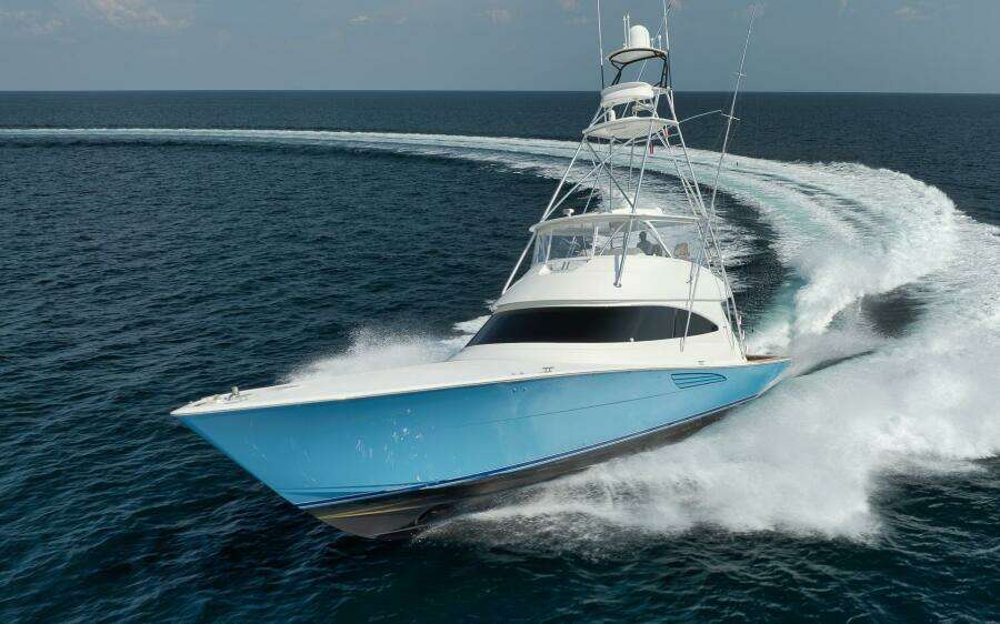 2019 Viking 68 Convertible- GYS TRADE- Running Shot