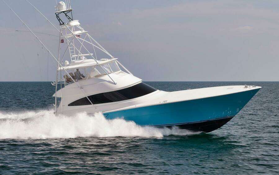 2019 Viking 68 Convertible- GYS TRADE- Running Shot