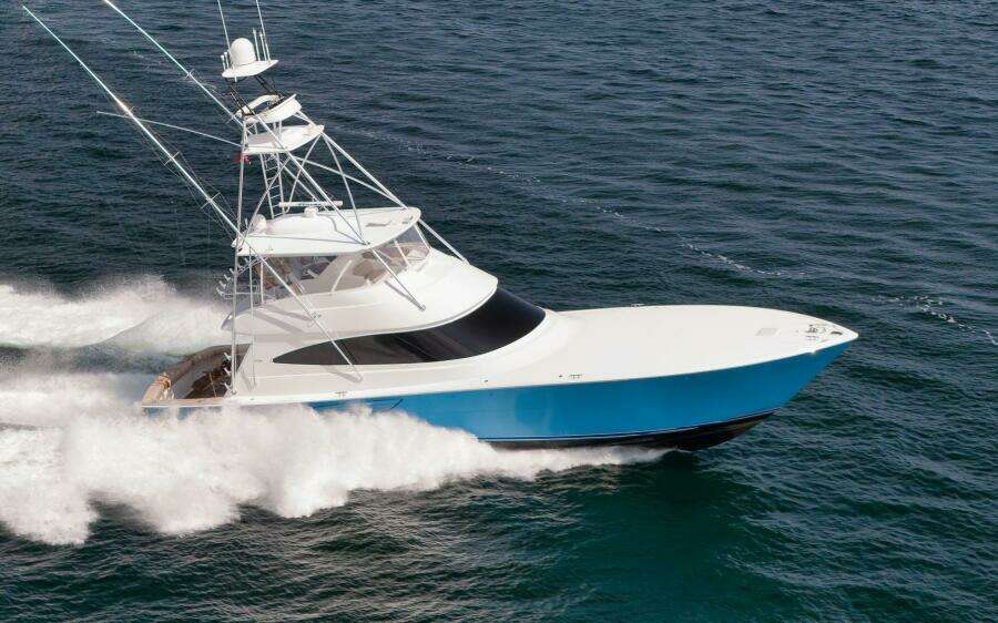 2019 Viking 68 Convertible- GYS TRADE- Running Shot