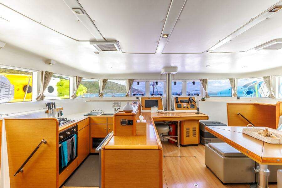 2011 Lagoon 500 galley