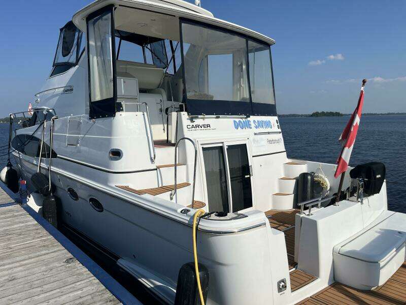 Done Saving 44ft Carver Yacht For Sale