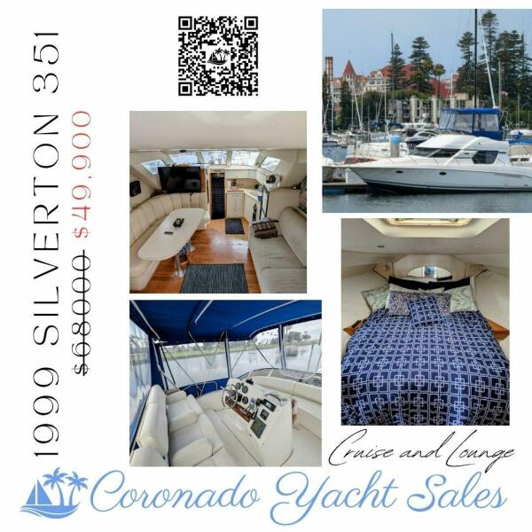 35' 1999 Silverton 351 Sedan