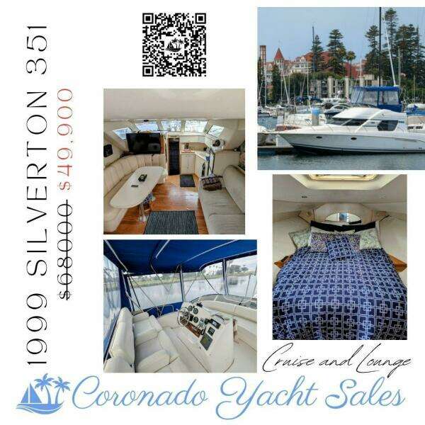 Cool Seas II 35ft Silverton Yacht For Sale