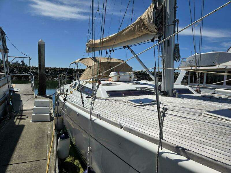 Beautifully Weathered Teak Decks