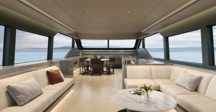 ALLEGRO FLYBRIDGE 82 MODEL X 82ft Allegro Yacht Yacht For Sale